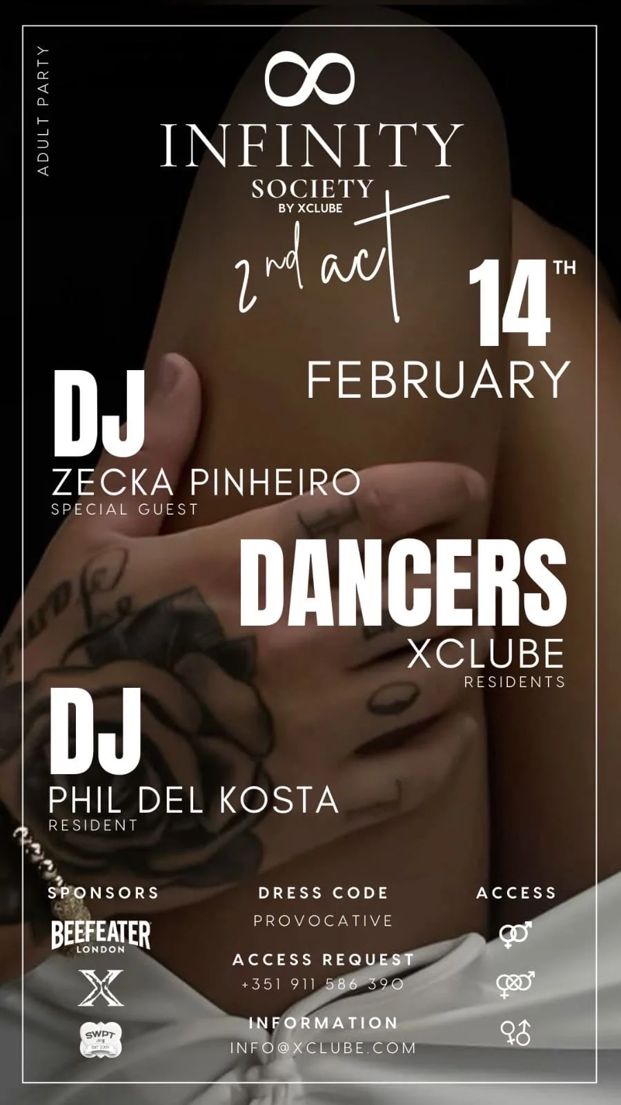 Infinity Society by XClube – 2nd ACT poster