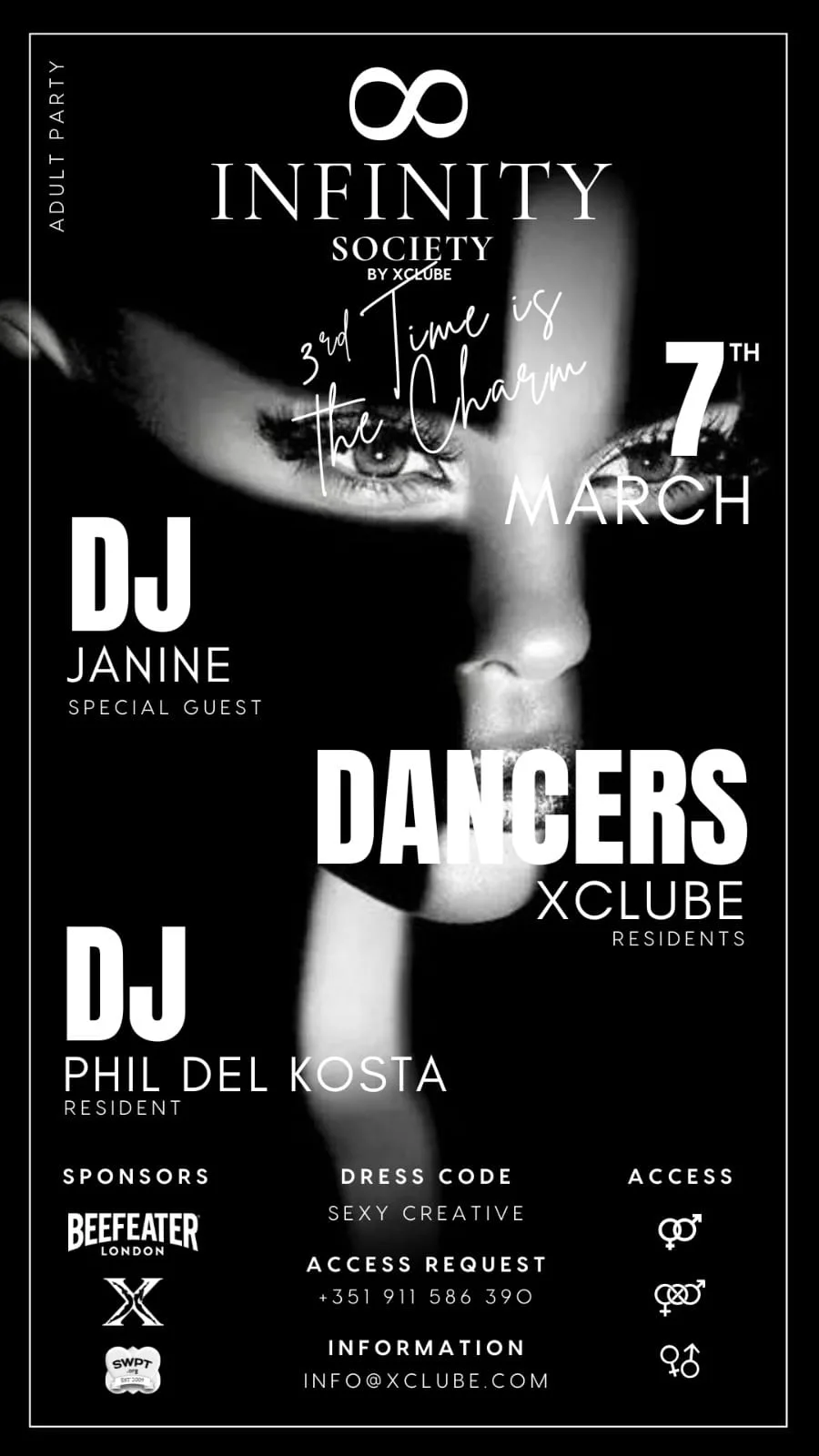 Cartaz Infinity Society by XClube – 3rd ACT