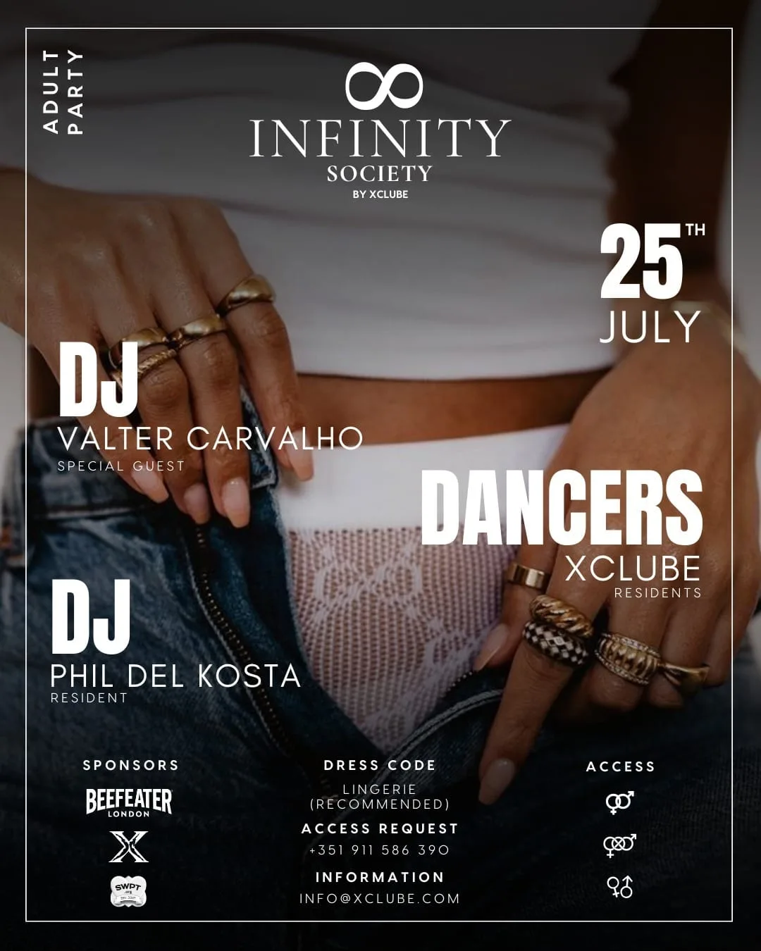 Infinity Society by XClube poster