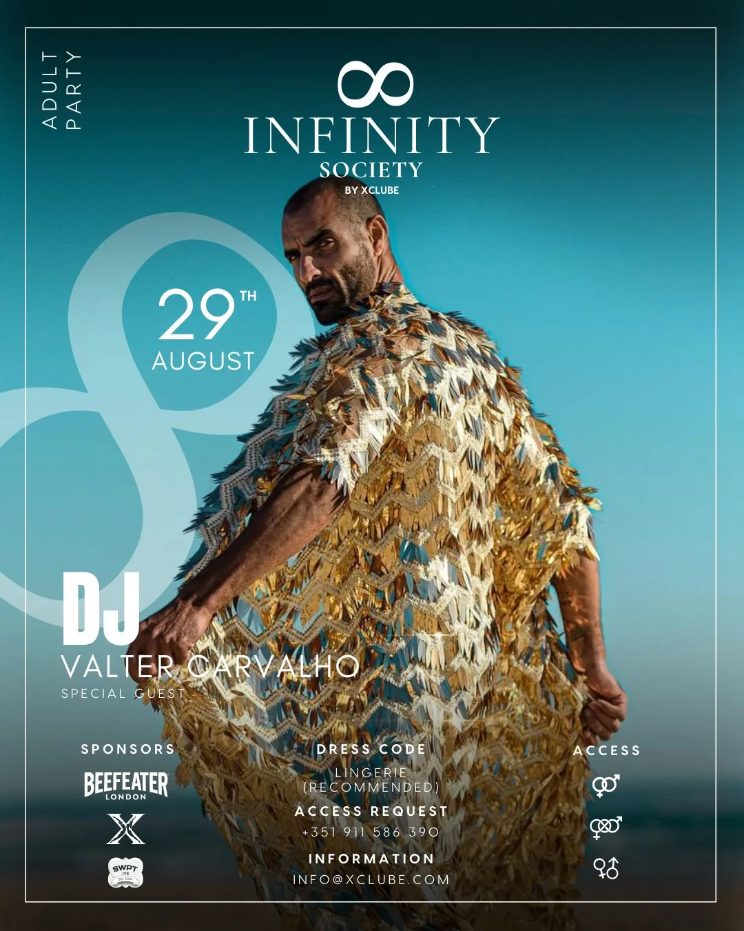 Cartaz Imperdível: Infinity Society by XClube