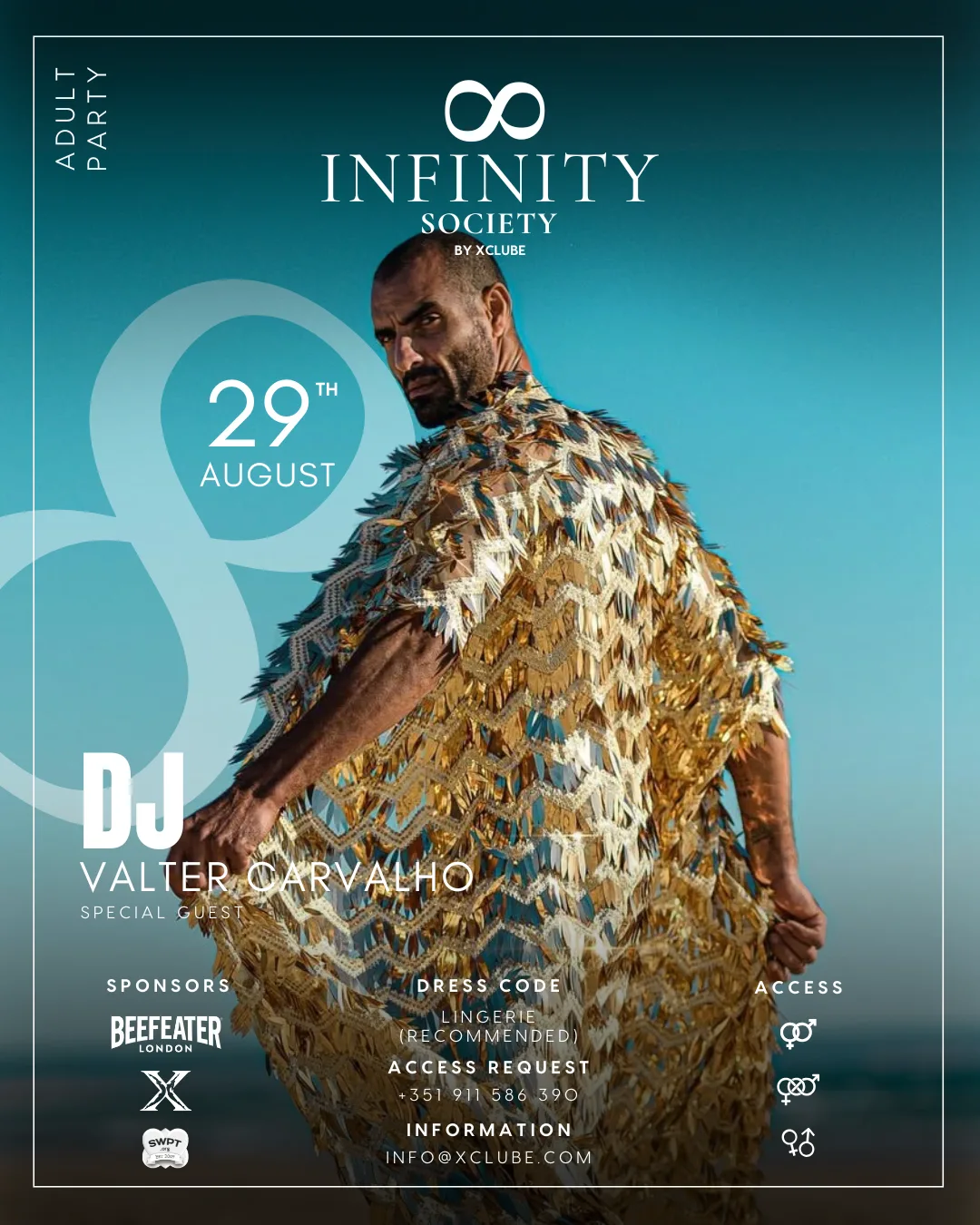 Cartaz Imperdível: Infinity Society by XClube
