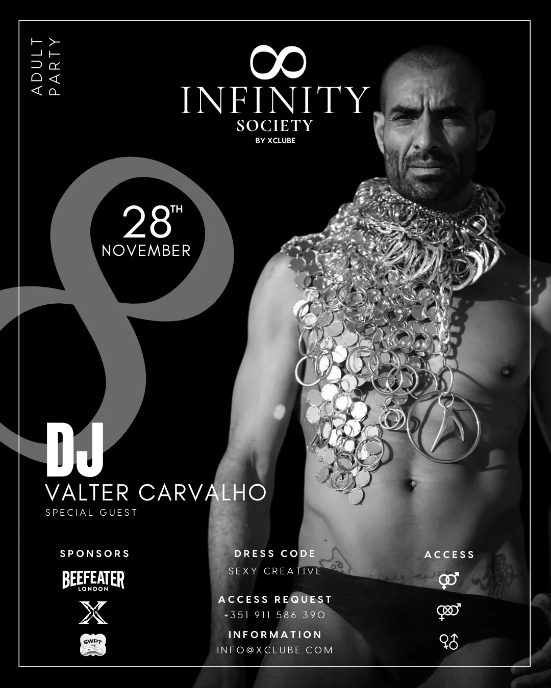 Infinity Society by XClube is back poster