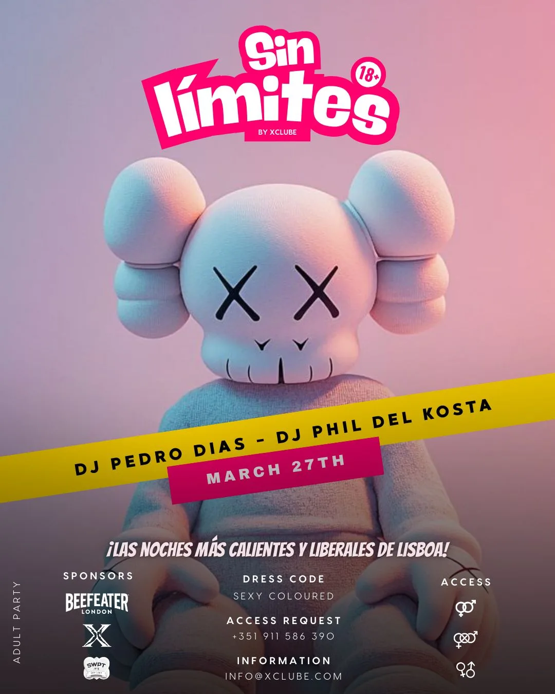 Cartaz Festa Sin límites