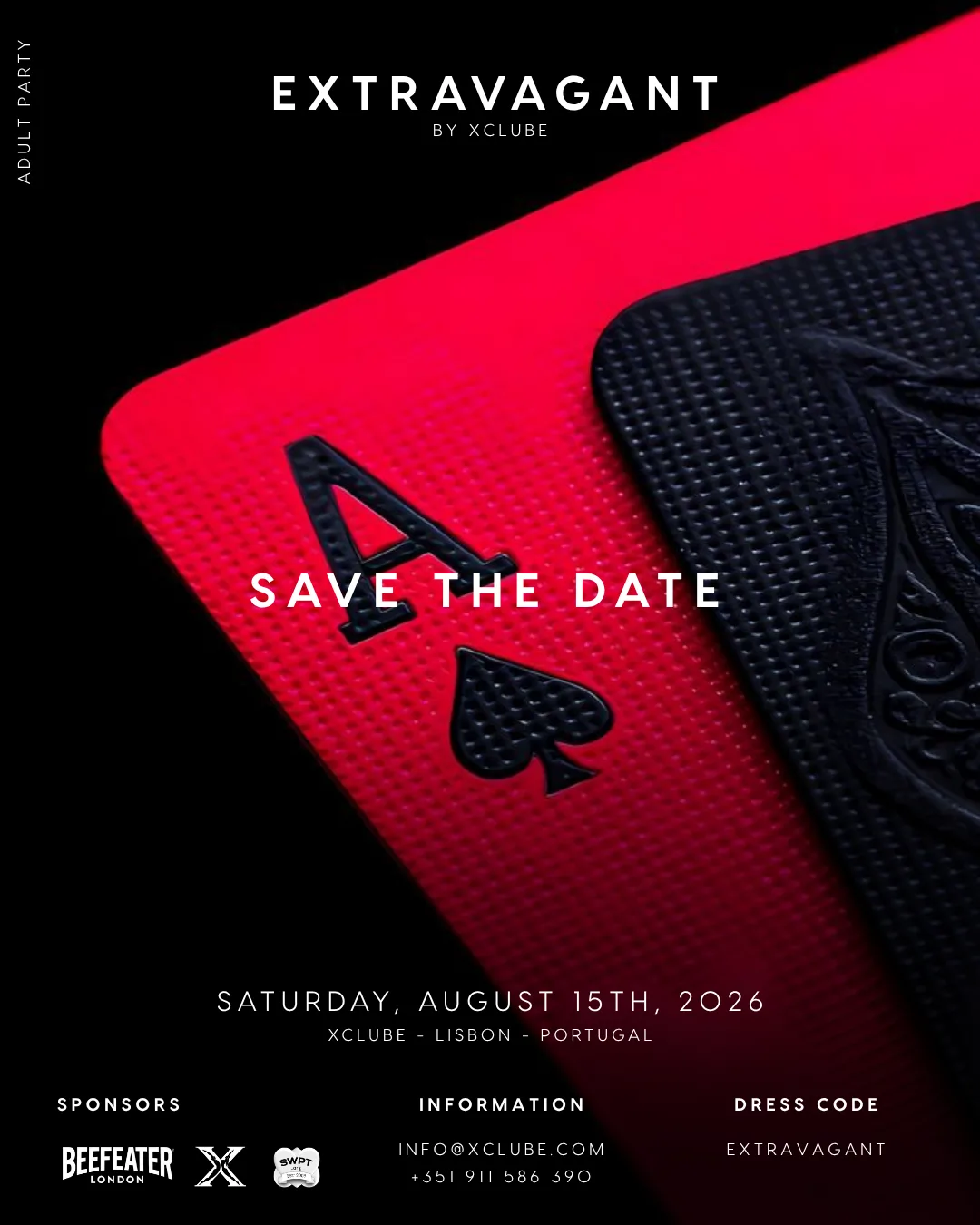 Cartaz Extravagant by Clube 2026