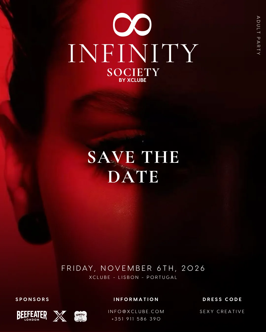 Cartaz Infinity Society by XClube