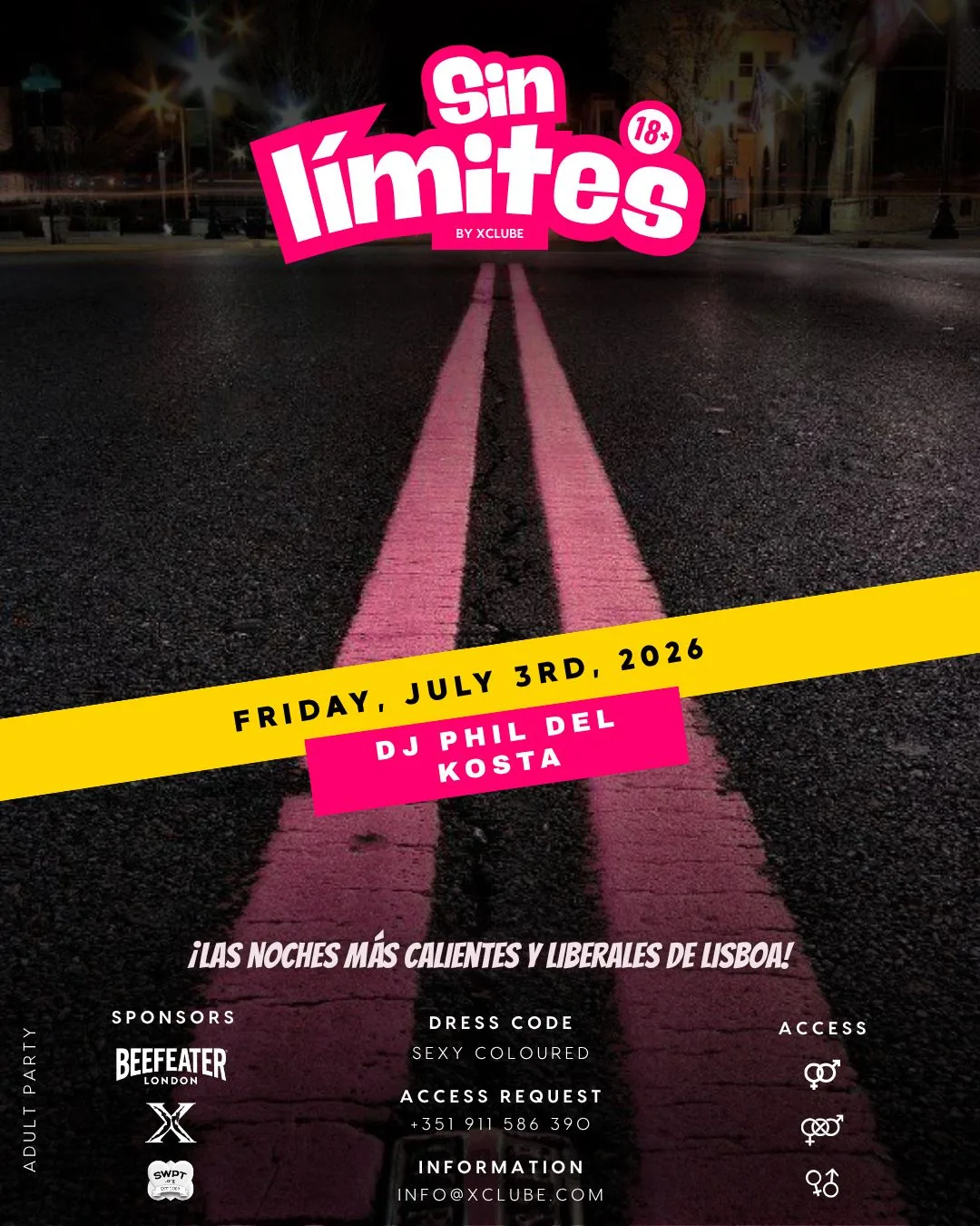 Sin límites Party poster